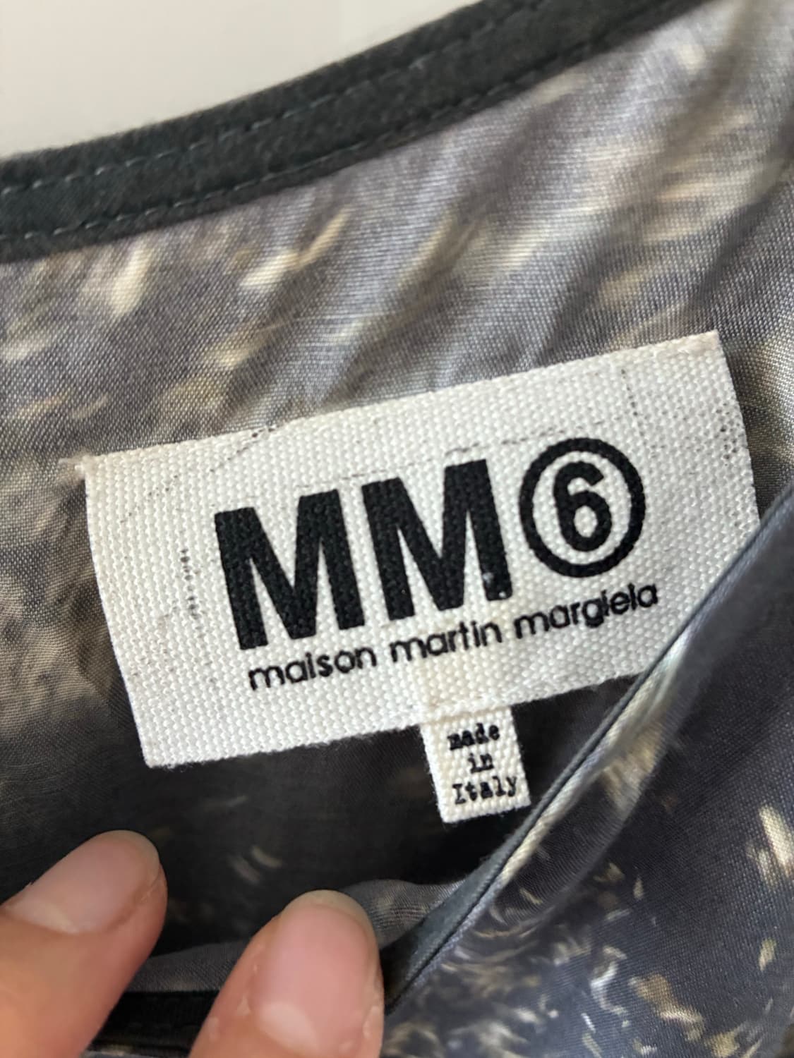 MM6 Maison Martin Margiela — 비대칭 드레이프 원피 상품이미지3