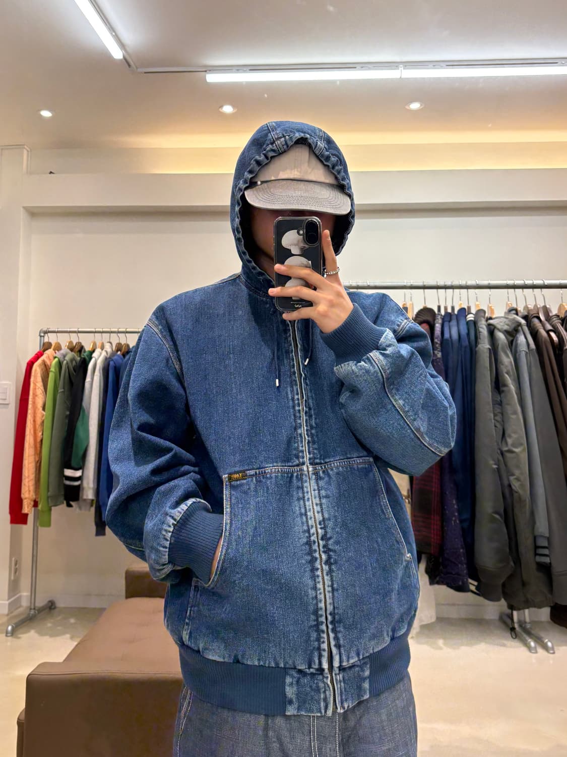 00s Lee 데님 블랭킷 액티브 자켓 상품이미지7