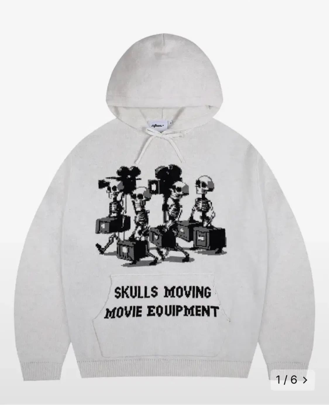 새상품 / 엑스톤즈 니트 후드티 M 상품이미지1