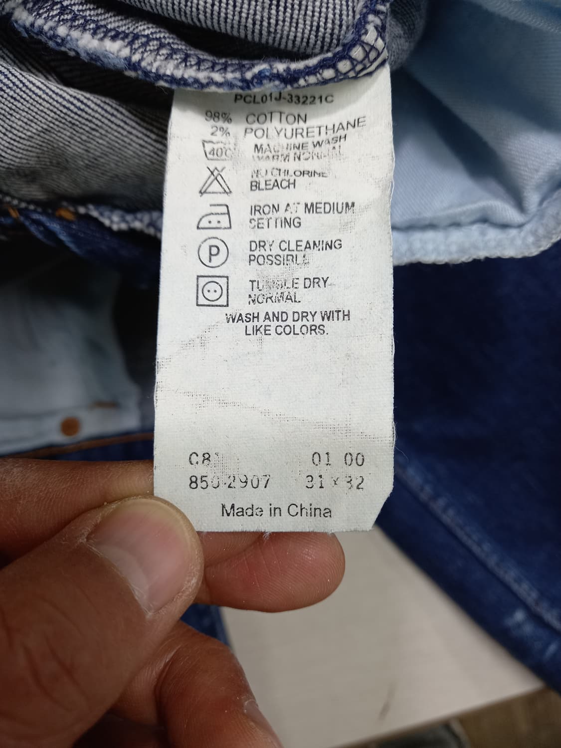 29 00's 리바이스850 오렌지탭 스판 부츠컷 29-553 상품이미지8