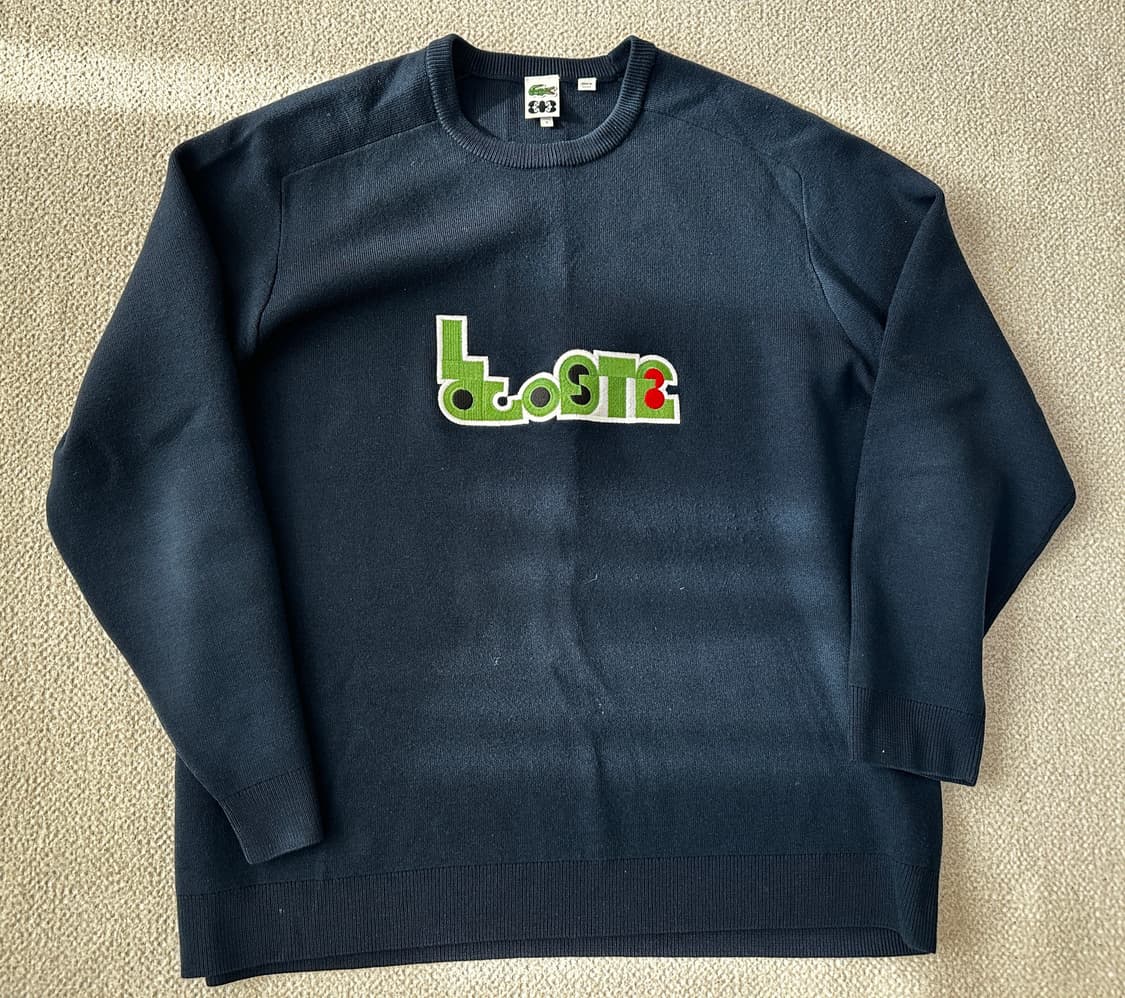 (105-110) 라코스테 네이비 스웨터 니트 상품이미지3