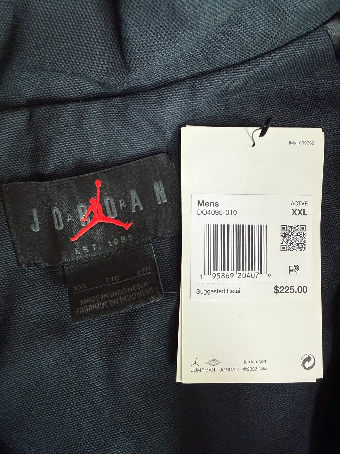 [XXL] 나이키 조던 x 트래비스 스캇 우븐 자켓 블랙 상품이미지2