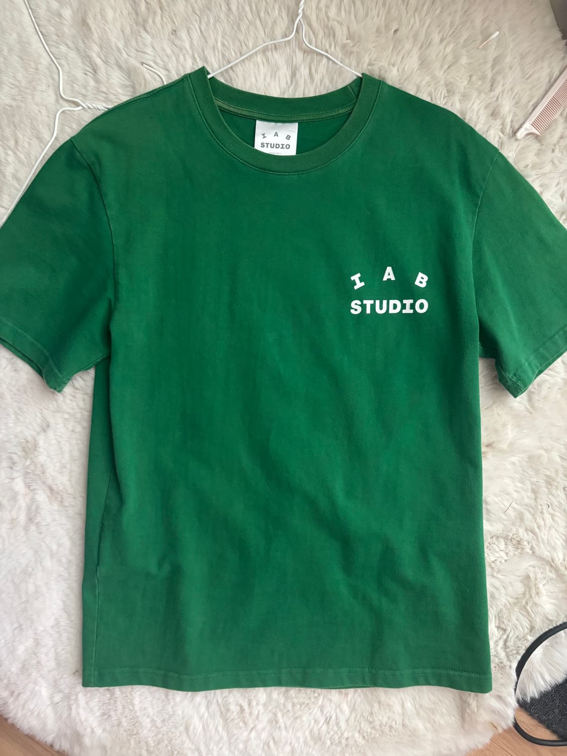 아이앱 스튜디오 티셔츠 그린 - 22FW m사이즈 상품이미지2