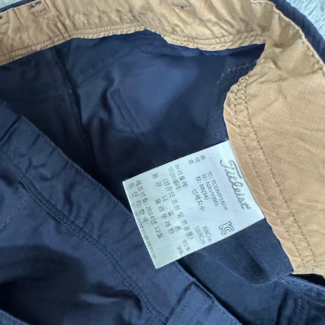 타이틀리스트 남성 골프바지 춘추용 34사이즈 상품이미지6