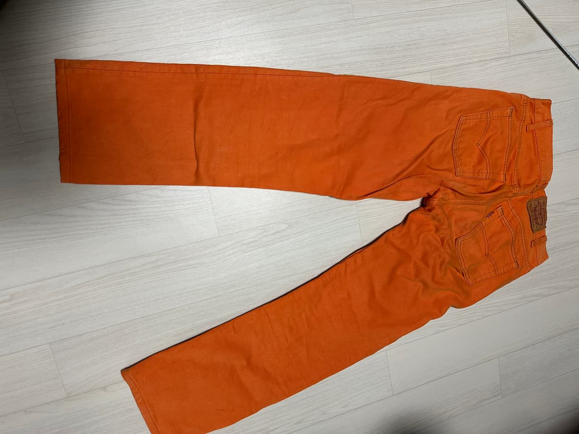 리바이스 빈티지 오렌지 진 트라우저 상품이미지2