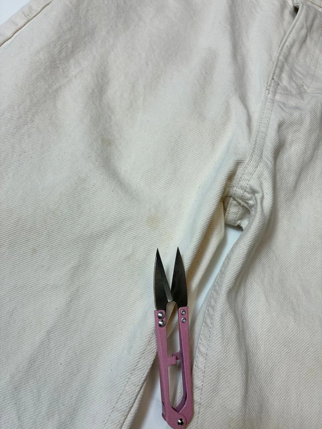 쿠어 COOR 코튼 스트레이트 데님 팬츠 PN8377 상품이미지4