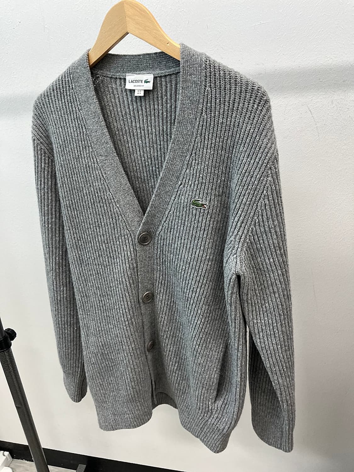 95) 라코스테 23fw 캐시미어 가디건  상품이미지1