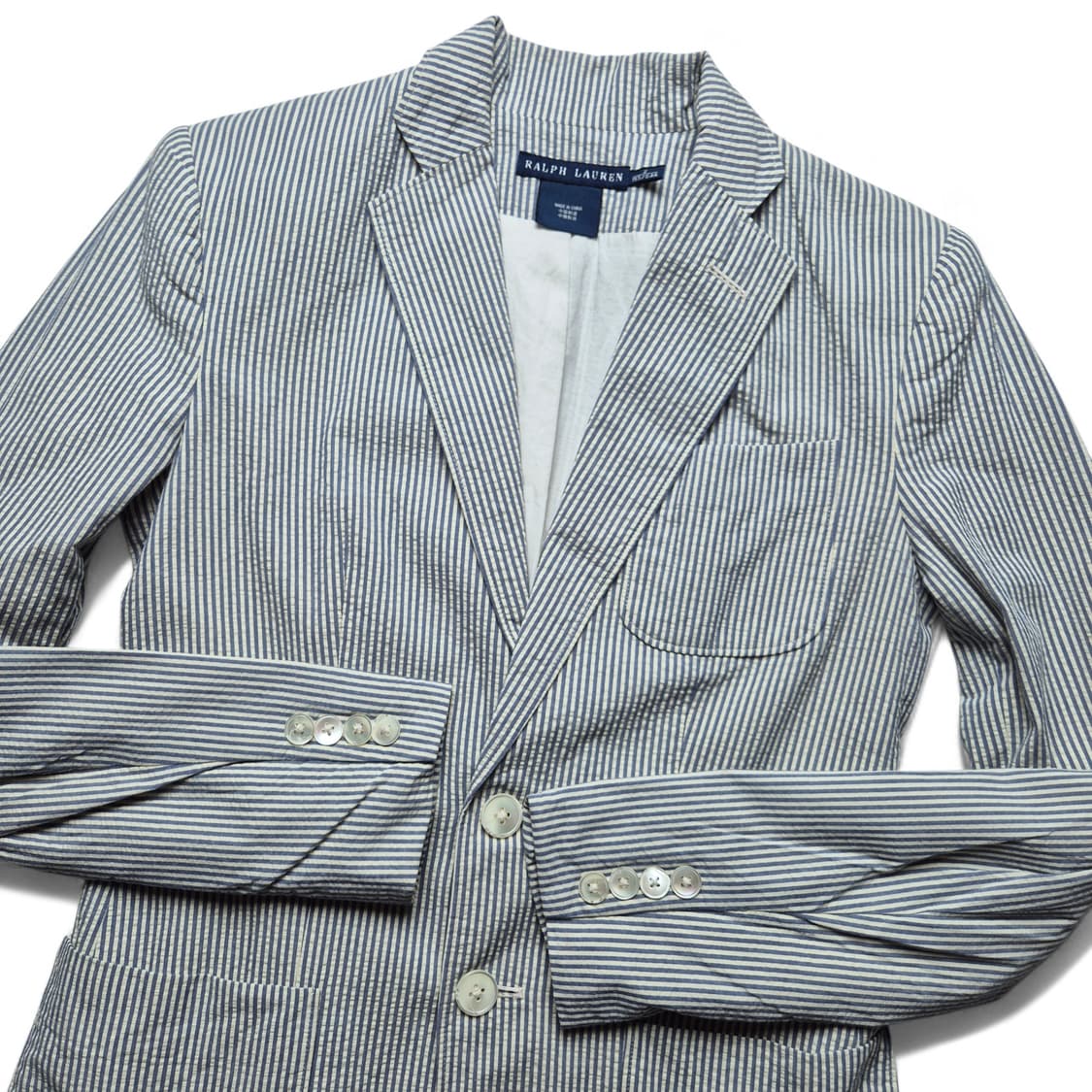 [S] 폴로 랄프로렌 시어서커 스트라이프 블레이저 자켓 상품이미지1