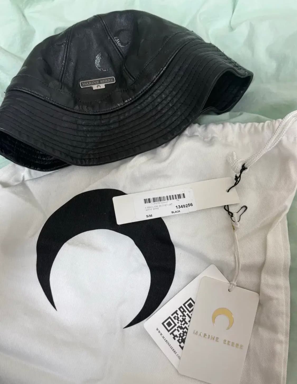  마린세르 가죽 음각로고 버킷햇  size s/m 상품이미지5