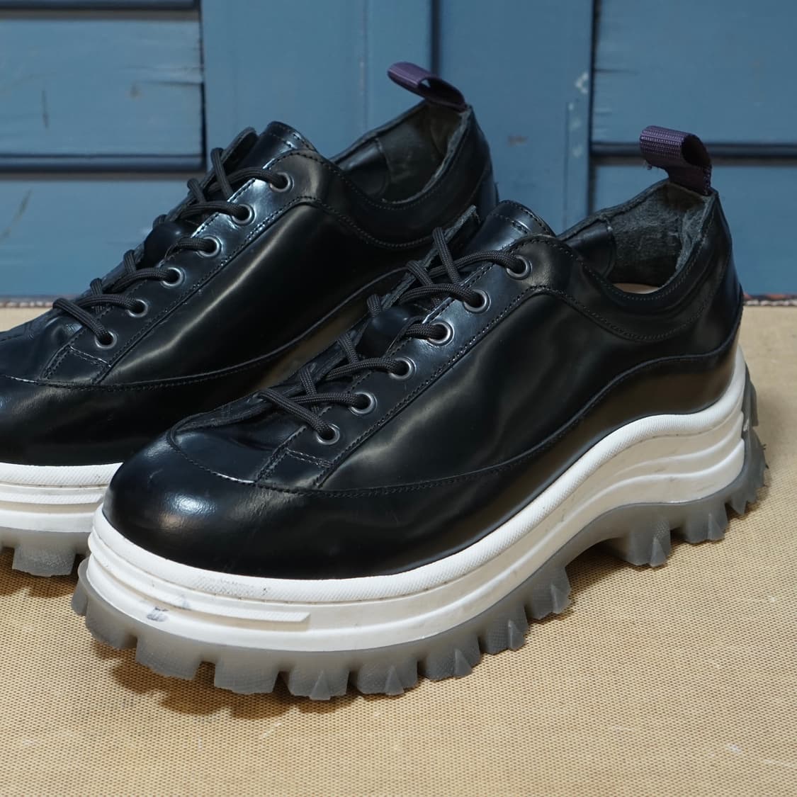 이티스 X Hm 레더 청키 스니커즈 상품이미지4