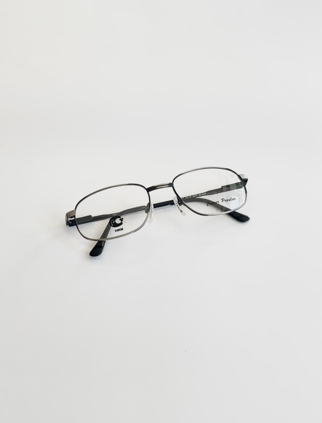 데드스탁 유럽 빈티지  메탈사각 안경테  1575 상품이미지2