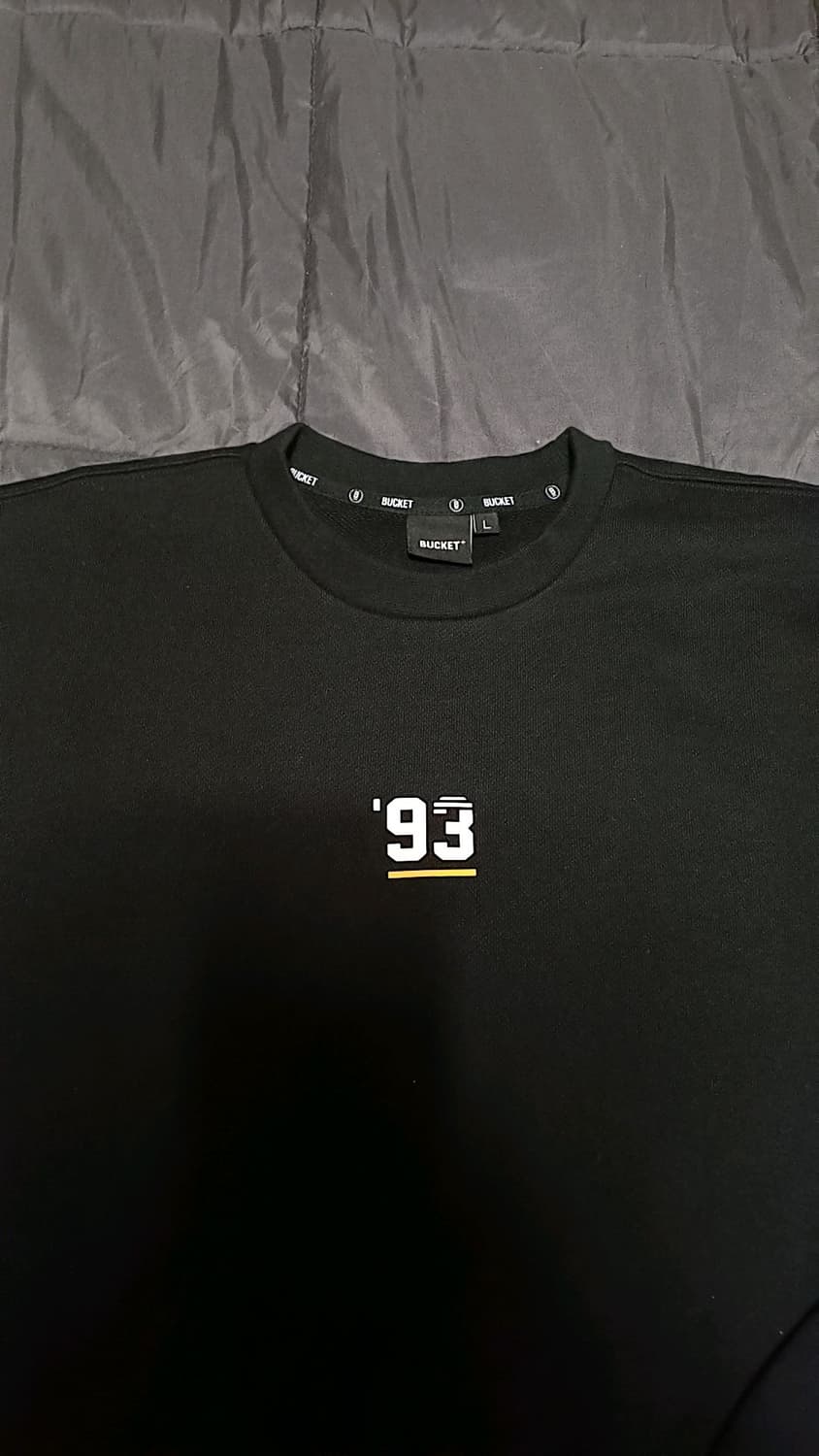 버킷 맨투맨 105 가슴57 기장70 상품이미지2