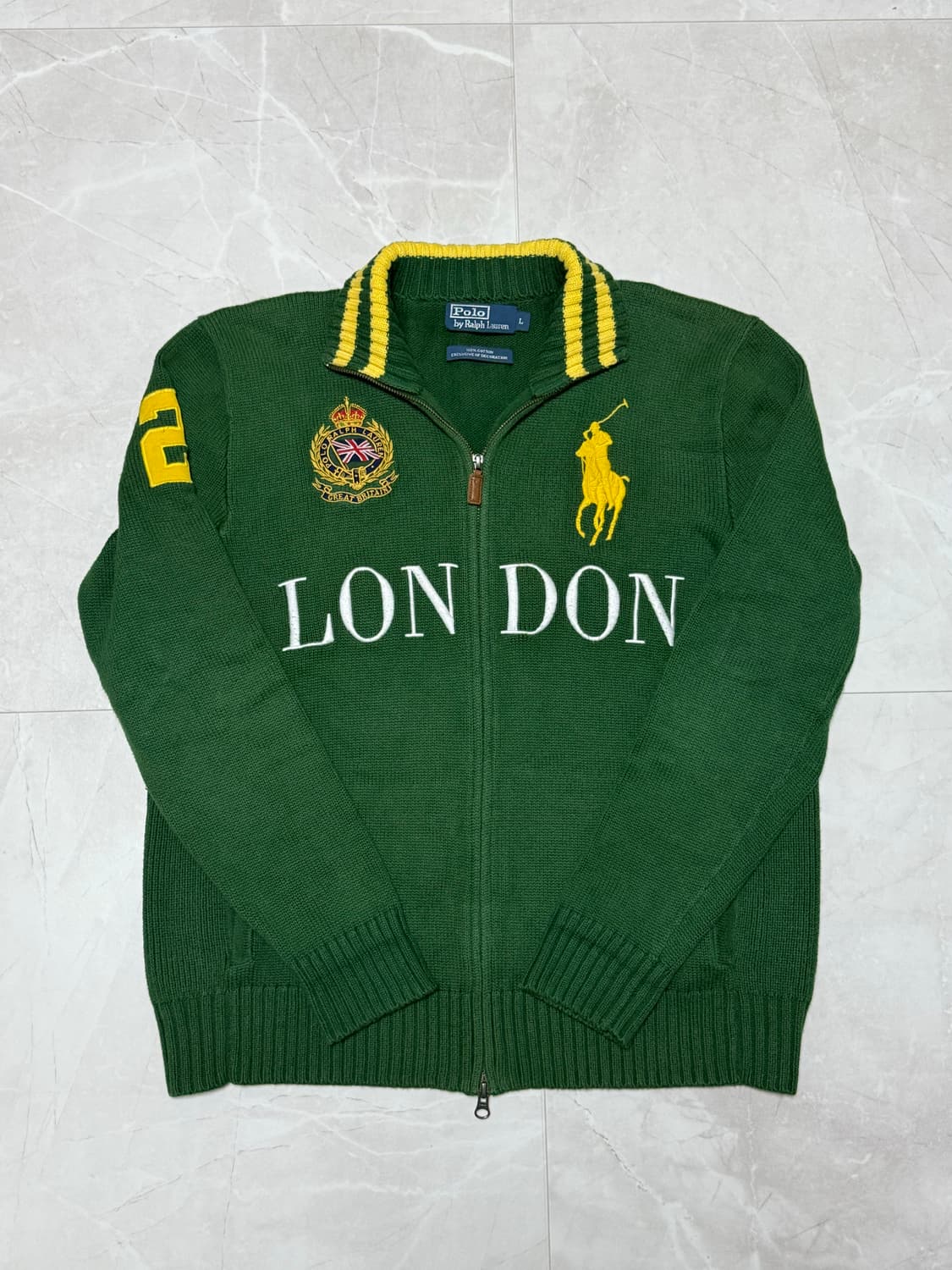 폴로 랄프로렌 빅포니 치프키프 런던 니트집업 상품이미지1