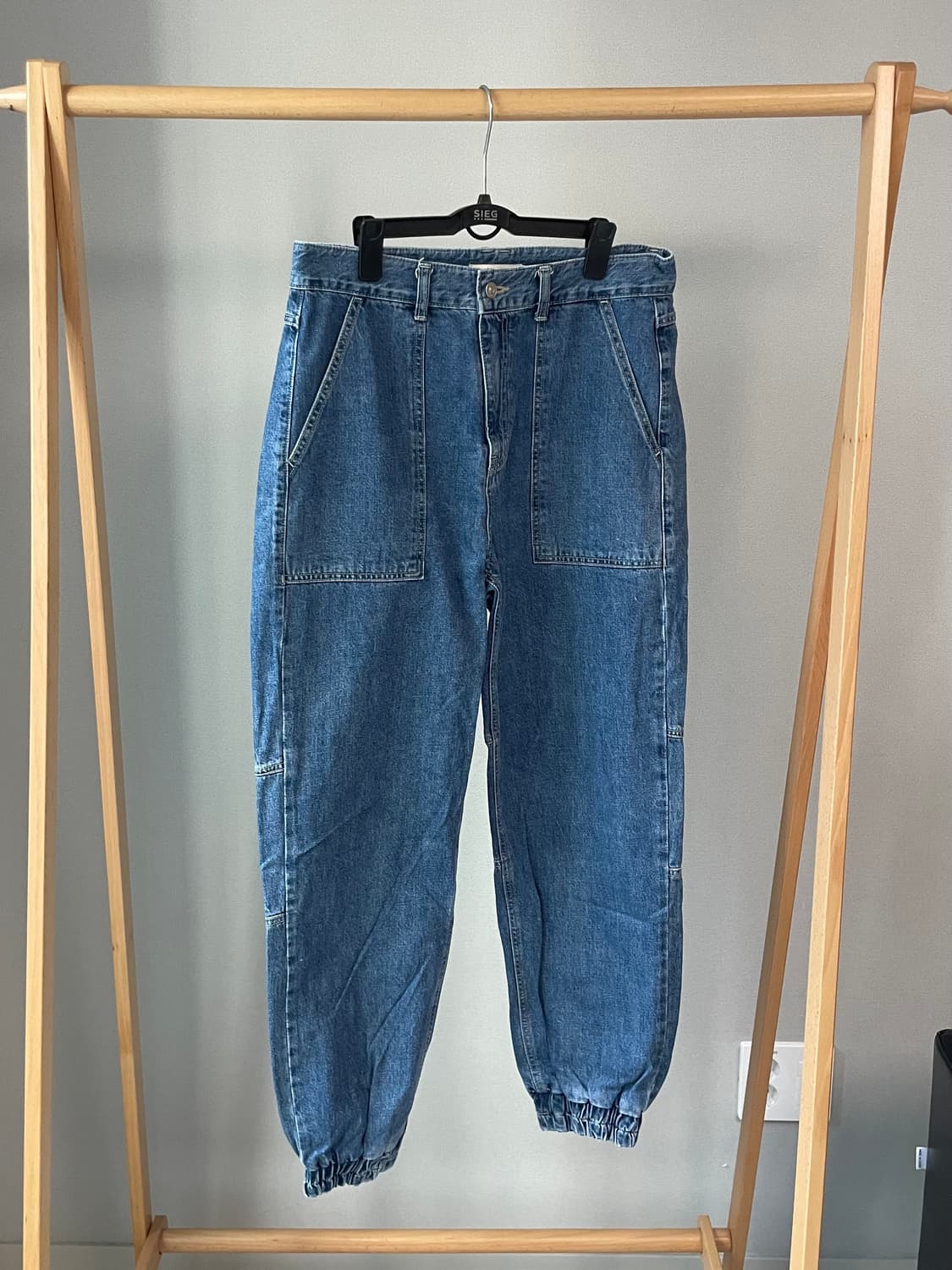 인스턴트펑크 데님 조거 팬츠 상품이미지1