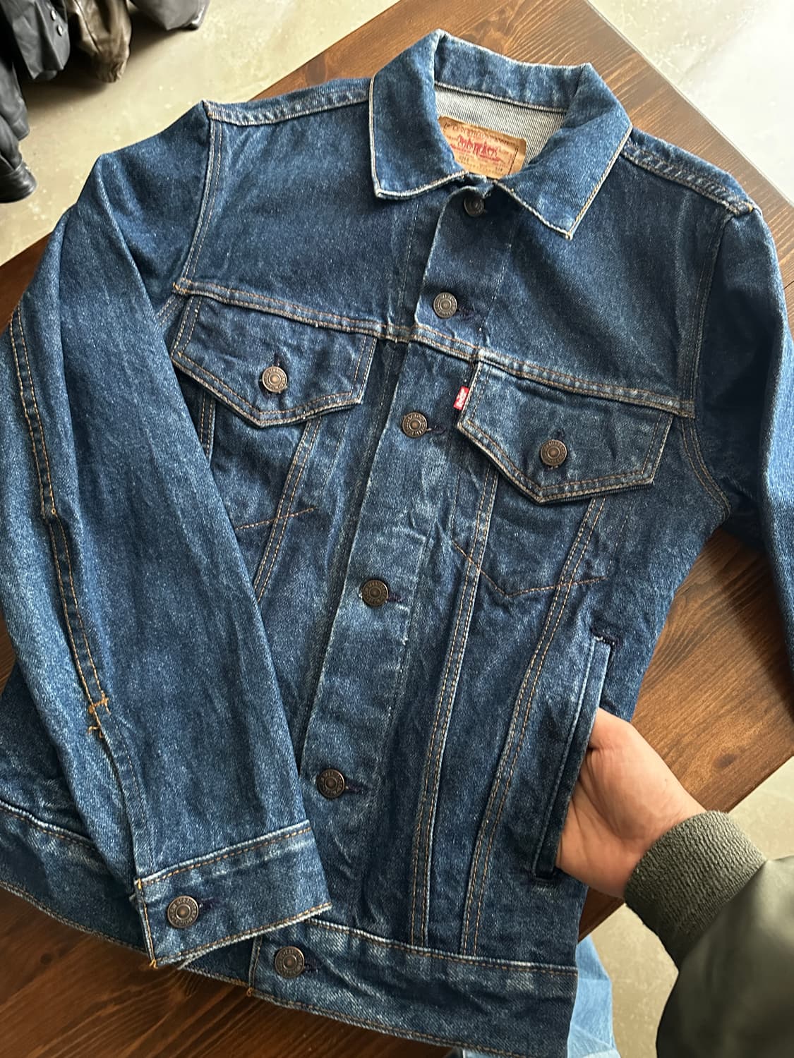 Levi’s 데님 트러커 자켓 70506 made in usa 상품이미지5