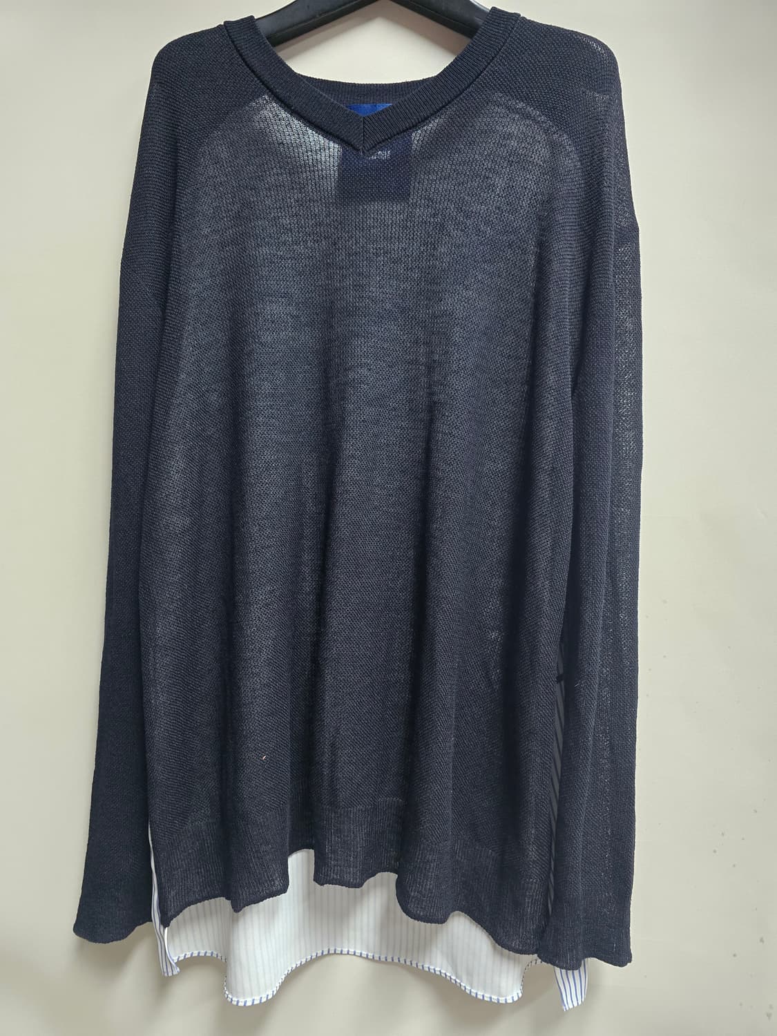 시스템 롱 니트 티 95 상품이미지1