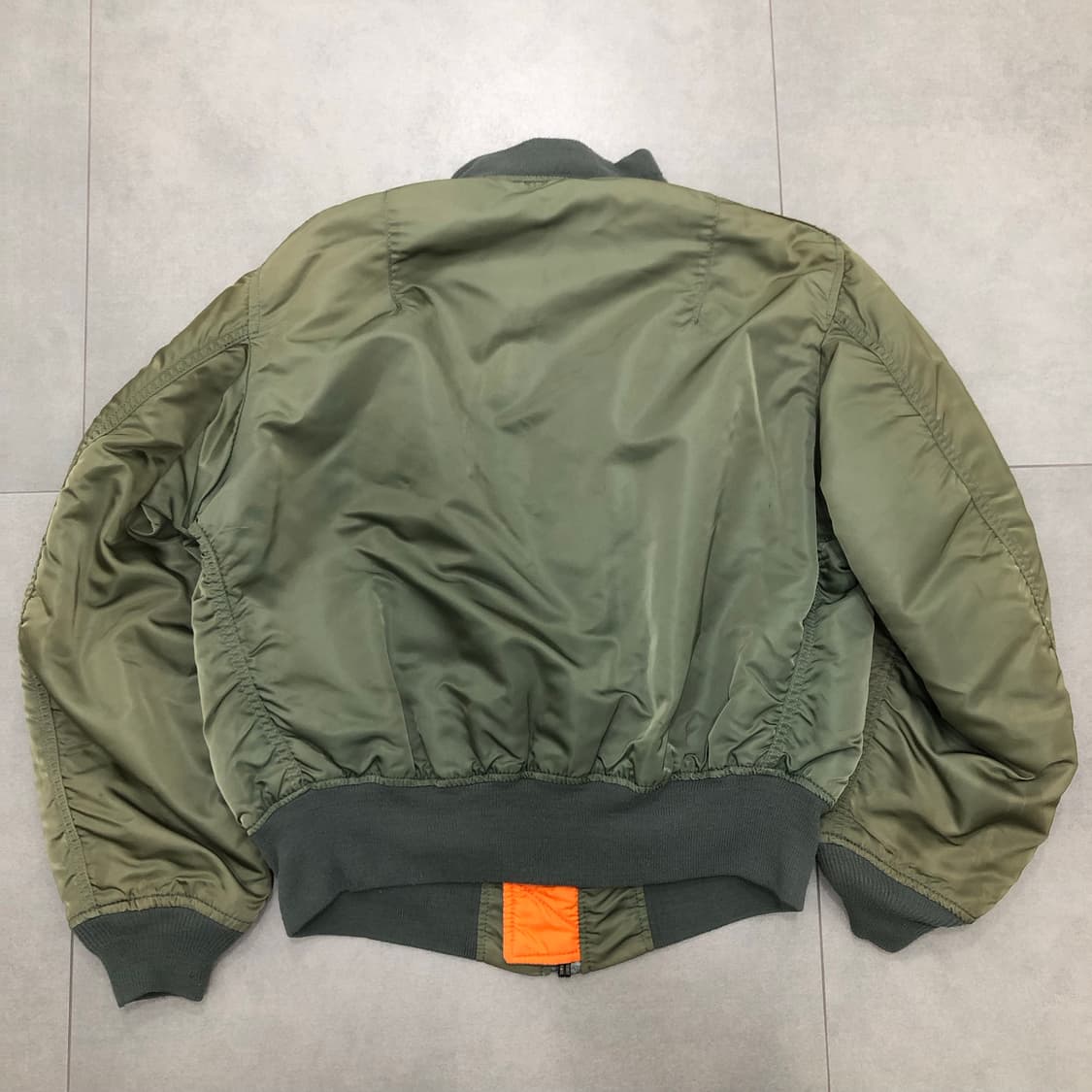 알파인더스트리 ma-1 마원 미국 usa 빈티지 항공 자켓 점퍼 L 상품이미지7