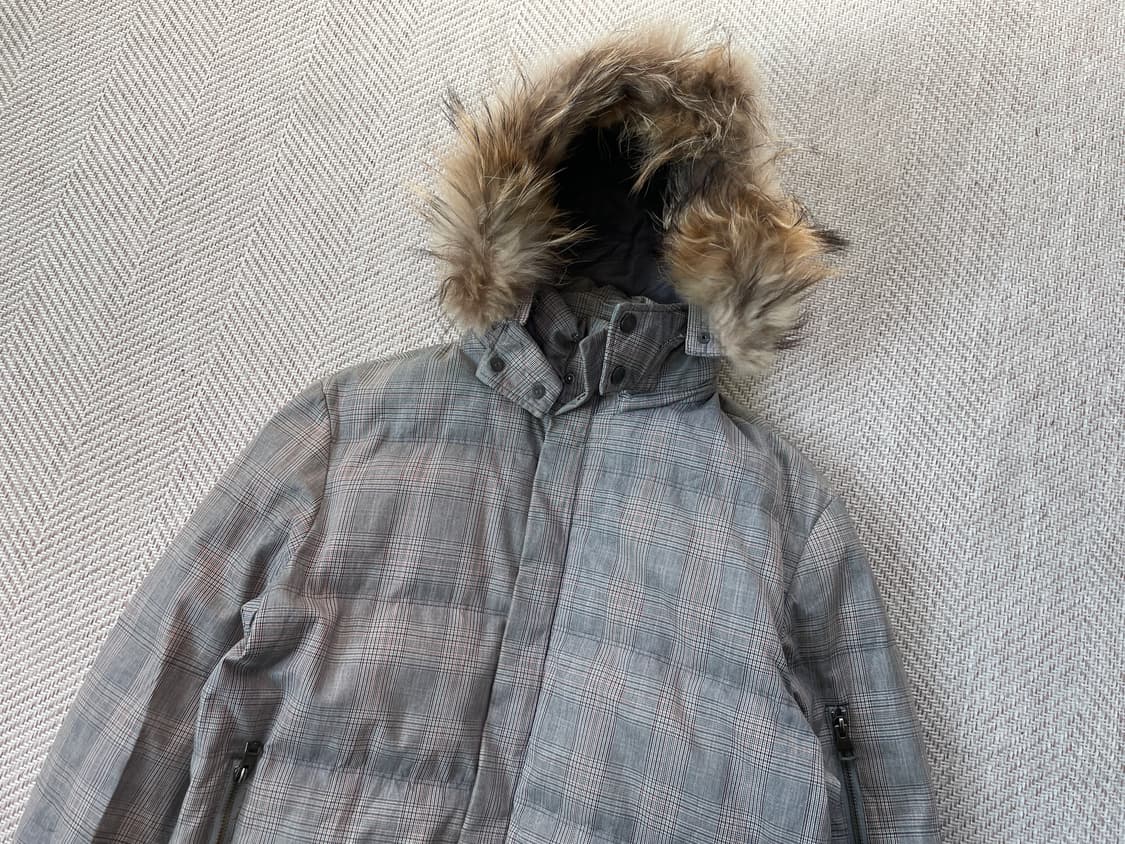 띠어리 체크 퍼트리밍 자켓 J03779 상품이미지3