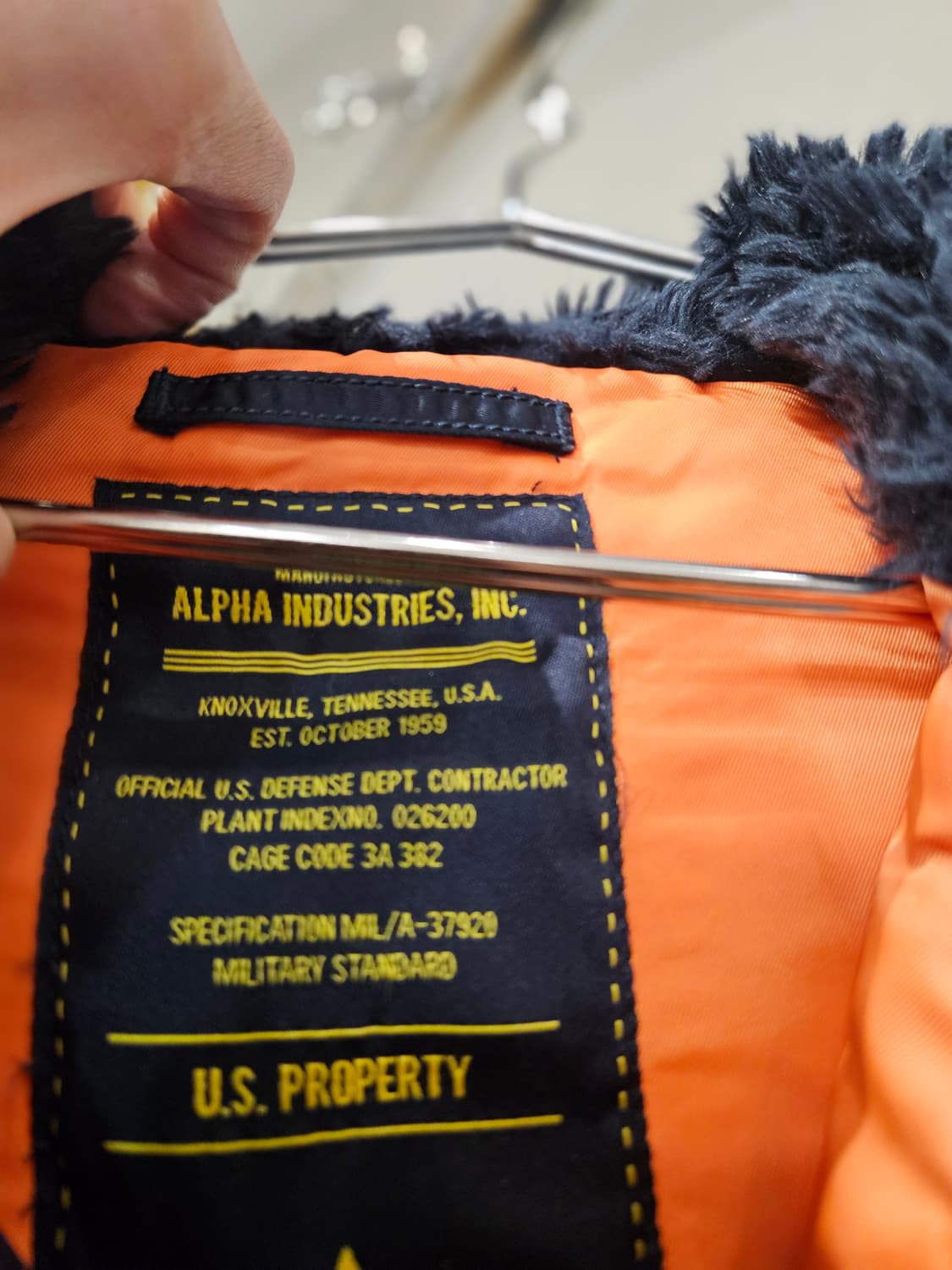 알파인더스트리 N-3B 후드퍼 패딩점퍼 상품이미지7