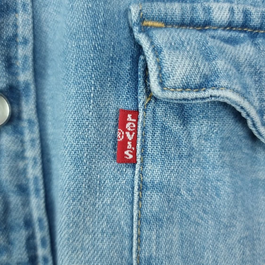 [리바이스] 웨스턴 연청 데님 셔츠 M20023 상품이미지7
