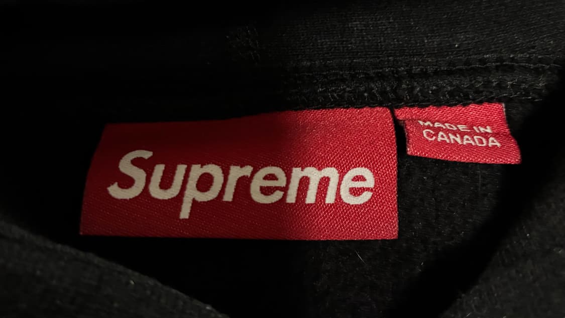 슈프림 컬리지에이트 후드 블랙 L 상품이미지2