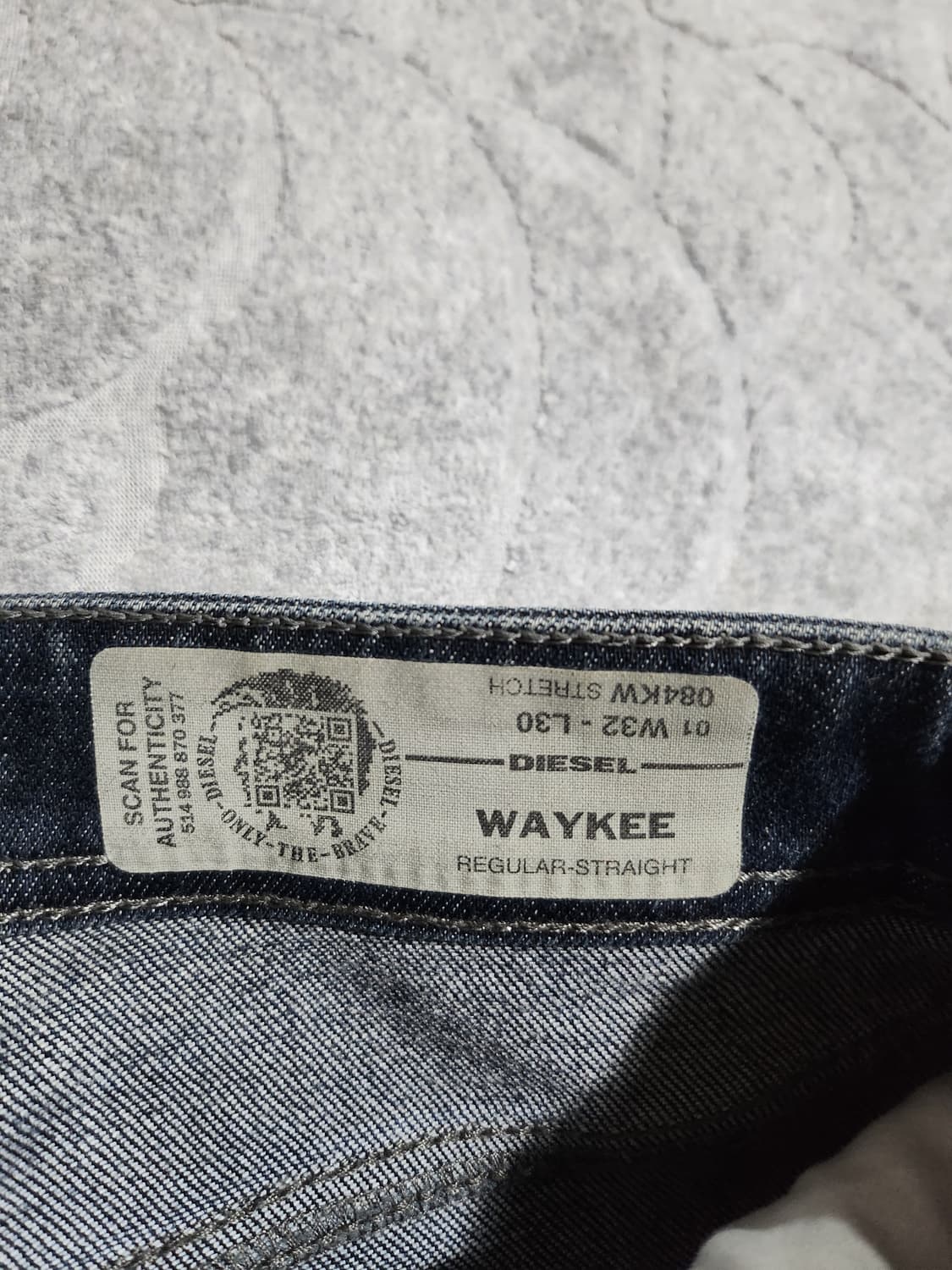 *디젤(Diesel)  빈티지 워싱 데님 팬츠 (32-33) 상품이미지5
