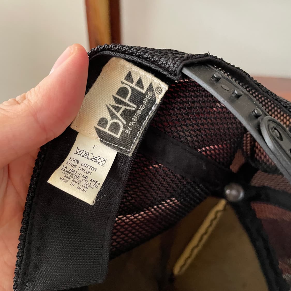 2000’s 베이프 OG 트러커 모자 상품이미지4