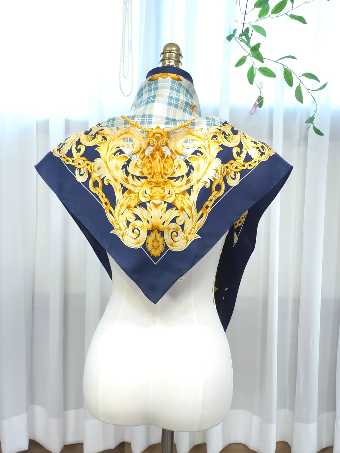 실크스카프 ASCOT PARK POLO CLUB 상품이미지1