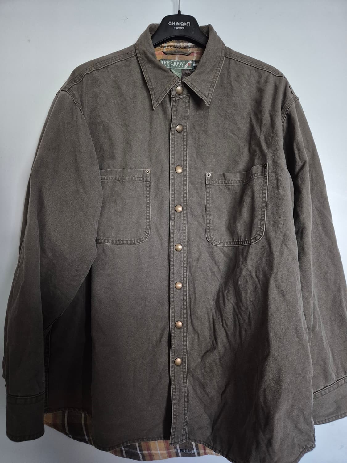 Vintage 워크셔츠 자켓 XXL 상품이미지1