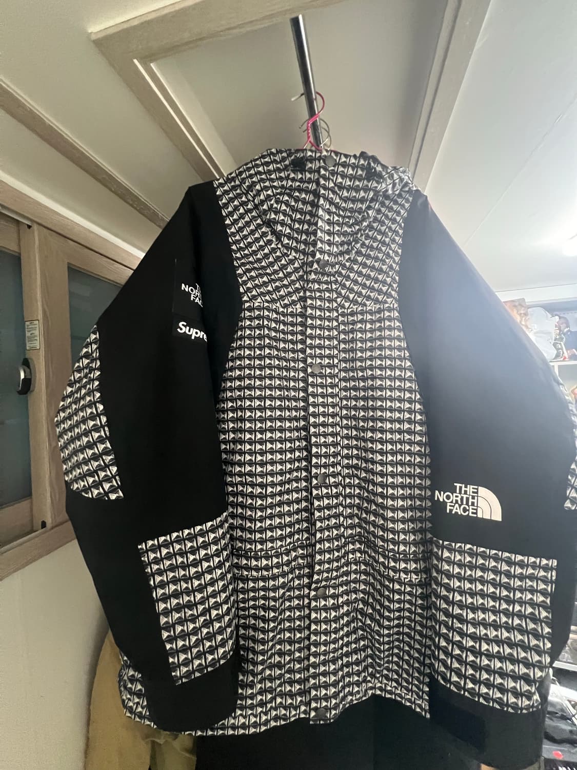 [가격포기]21ss 슈프림 노스페이스 마운틴스터드 자켓 XL 상품이미지2