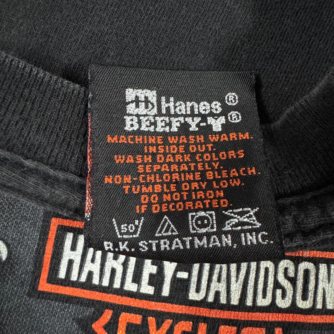 빈티지 90s Harley Davidson 할리데이비슨 피닉스 티셔츠 상품이미지9
