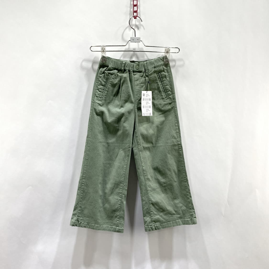 레노마 택새상품 키즈밴딩면팬츠 카키 140 상품이미지1