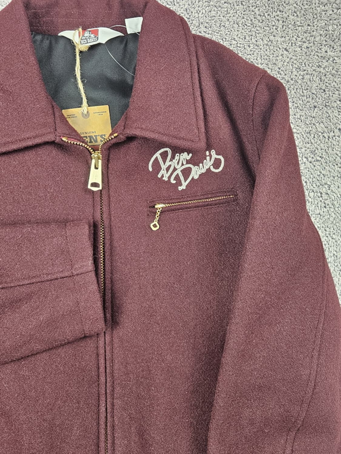 벤데이비스 듀라블 워커홀릭 울 멜튼 자켓 ( M ) / 10438 상품이미지6