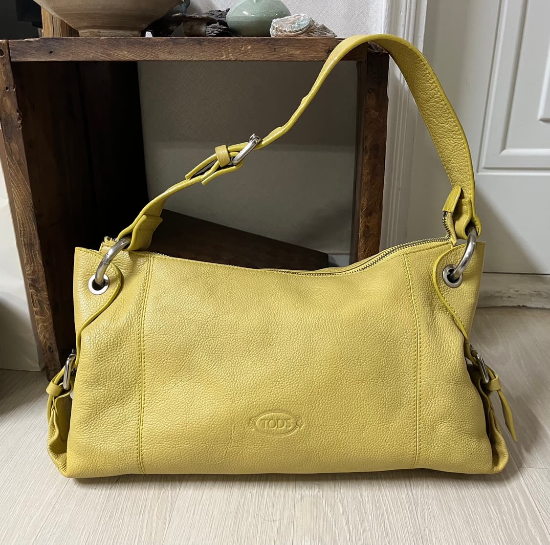 토즈 가죽 머스타드 숄더백 상품이미지1
