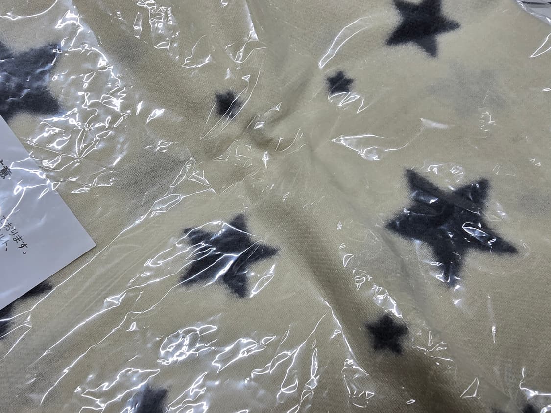 캐시미어100 별 머플러 상품이미지3