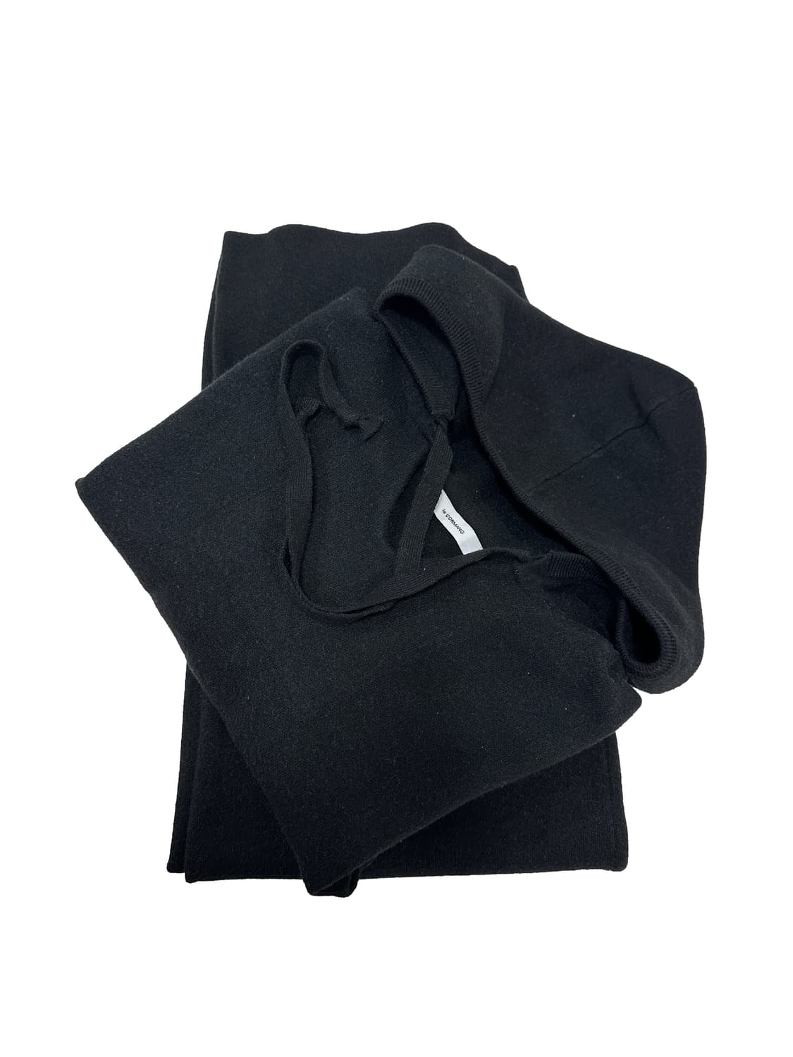 르꼬르망 후드 와이드 니트셋업 상품이미지1