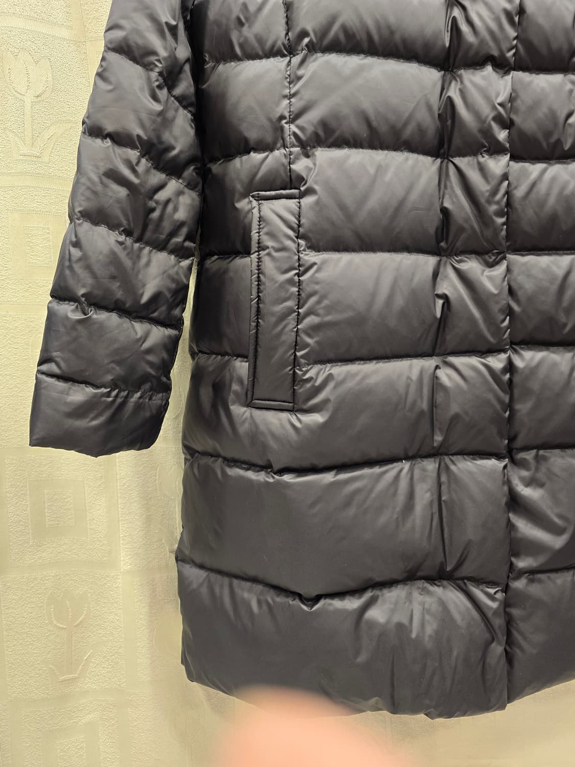 샤트렌 CHATELAINE 여성 다운 롱패딩 블랙 95 상품이미지4