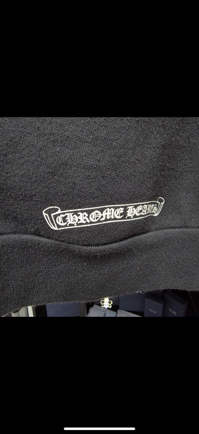 크롬하츠 티바로고 홀스슈 플로랄 후드집업 m 오버핏 상품이미지5