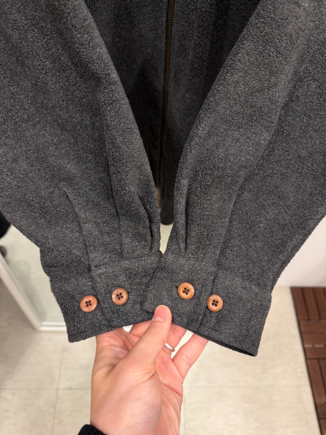 00s L.L.Bean 엘엘빈 플리스 투포켓 집업 자켓 상품이미지5