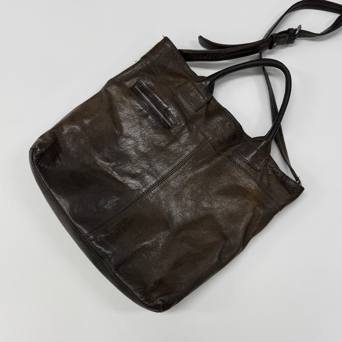 Margaret Howell leather helmet bag 상품이미지2