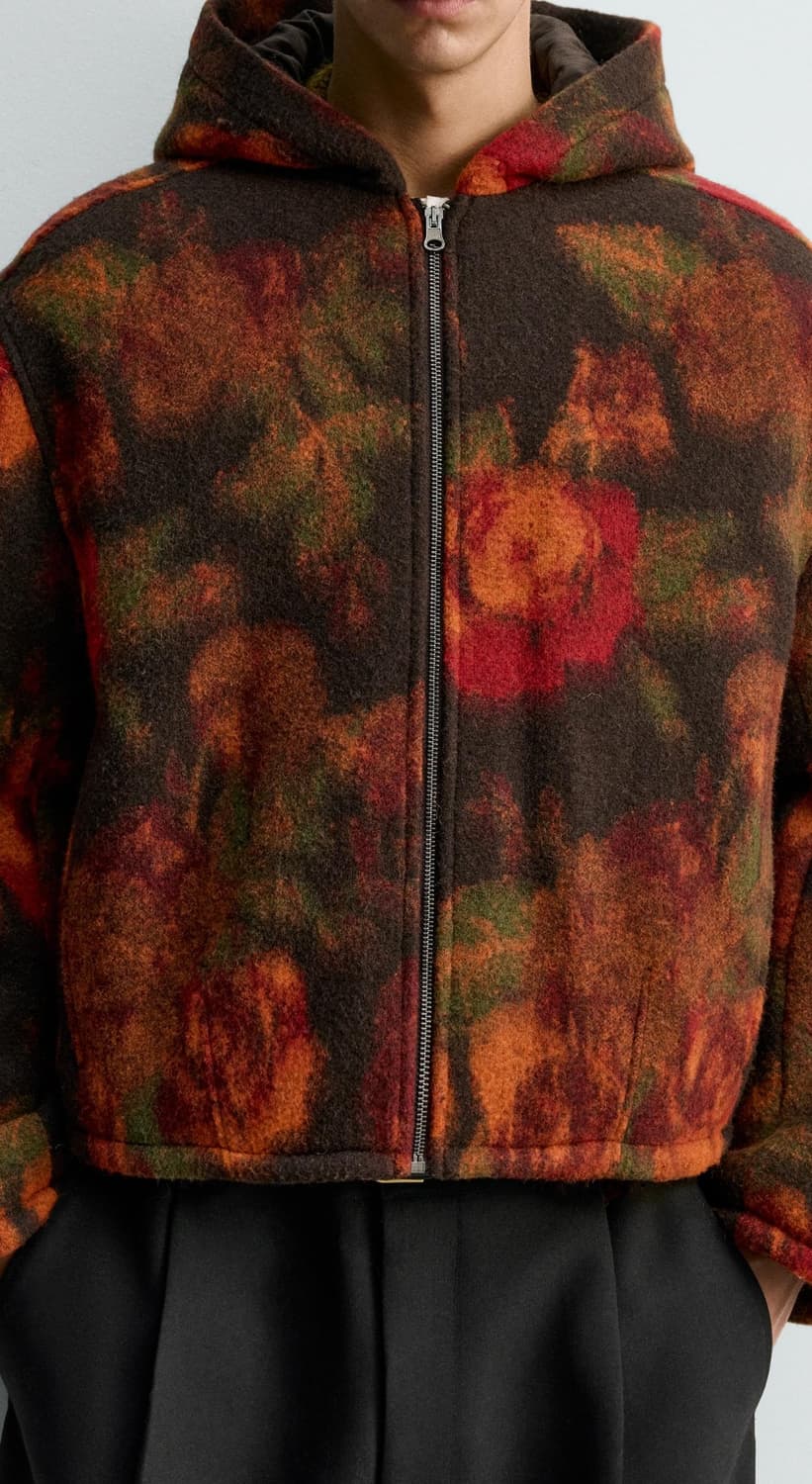 자라 25FW 후드 박시핏 점퍼 자켓 L 상품이미지10