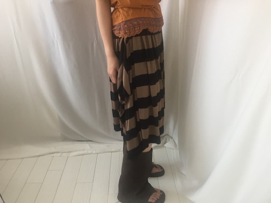 646. stripe layered midi SK 상품이미지8