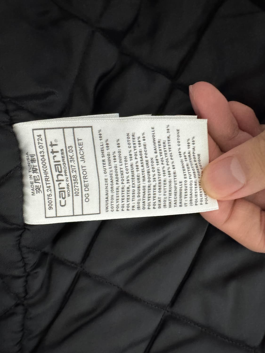 칼하트 wip 디트로이트 OG 피넛 XL 상품이미지3