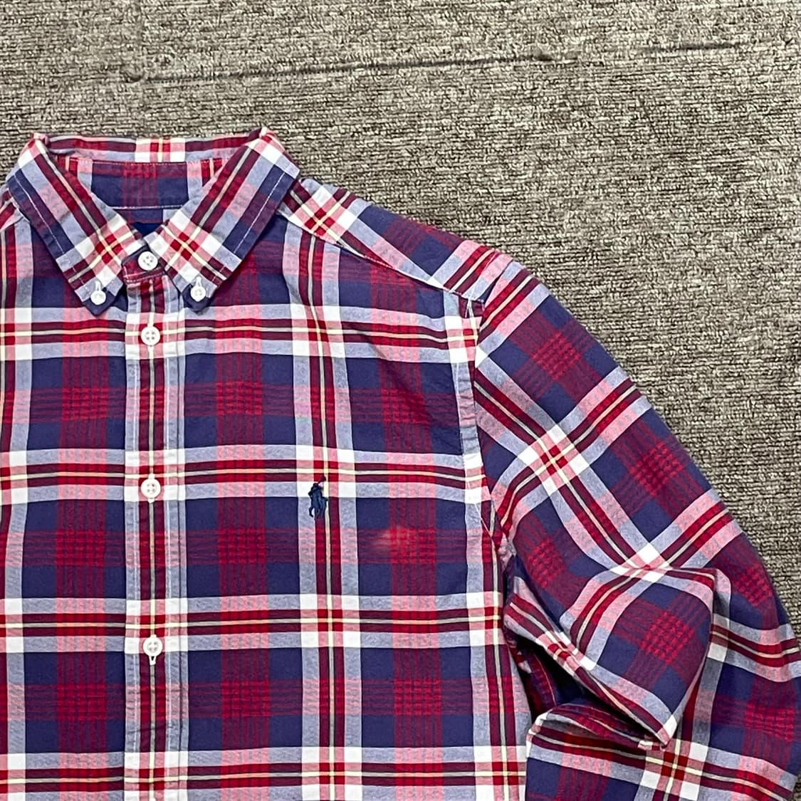 (XL) POLO 폴로 랄프로렌 체크 셔츠 상품이미지3