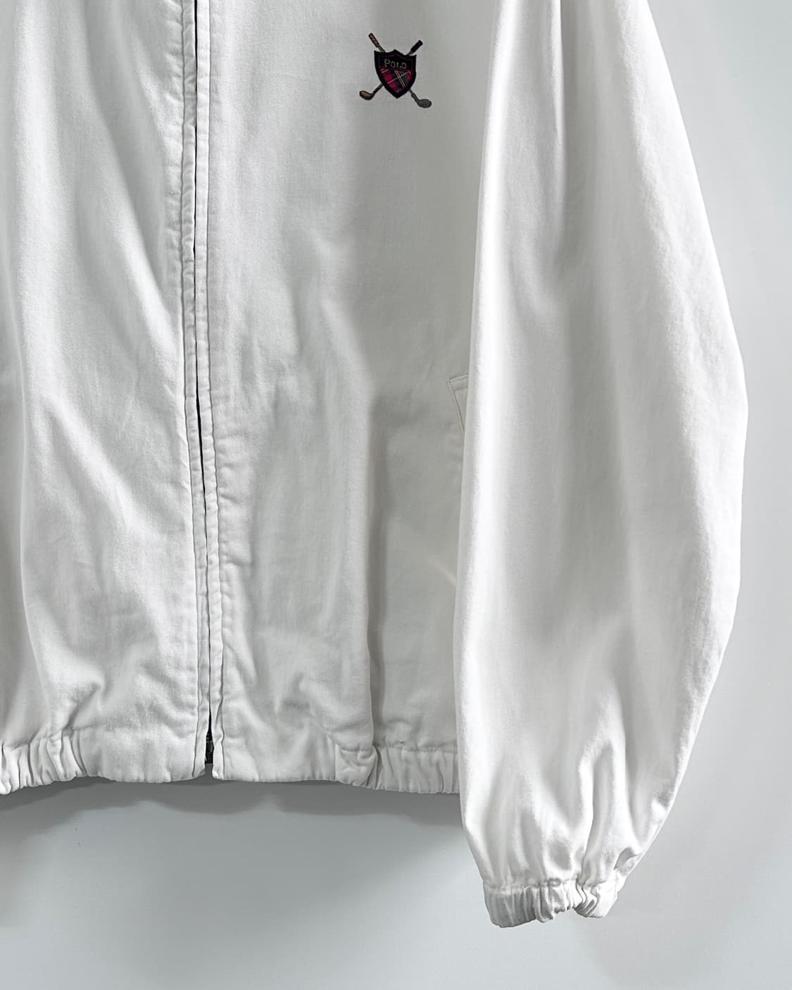 00s 폴로 골프 로고 화이트 스윙탑 자켓 (va.18) 상품이미지3