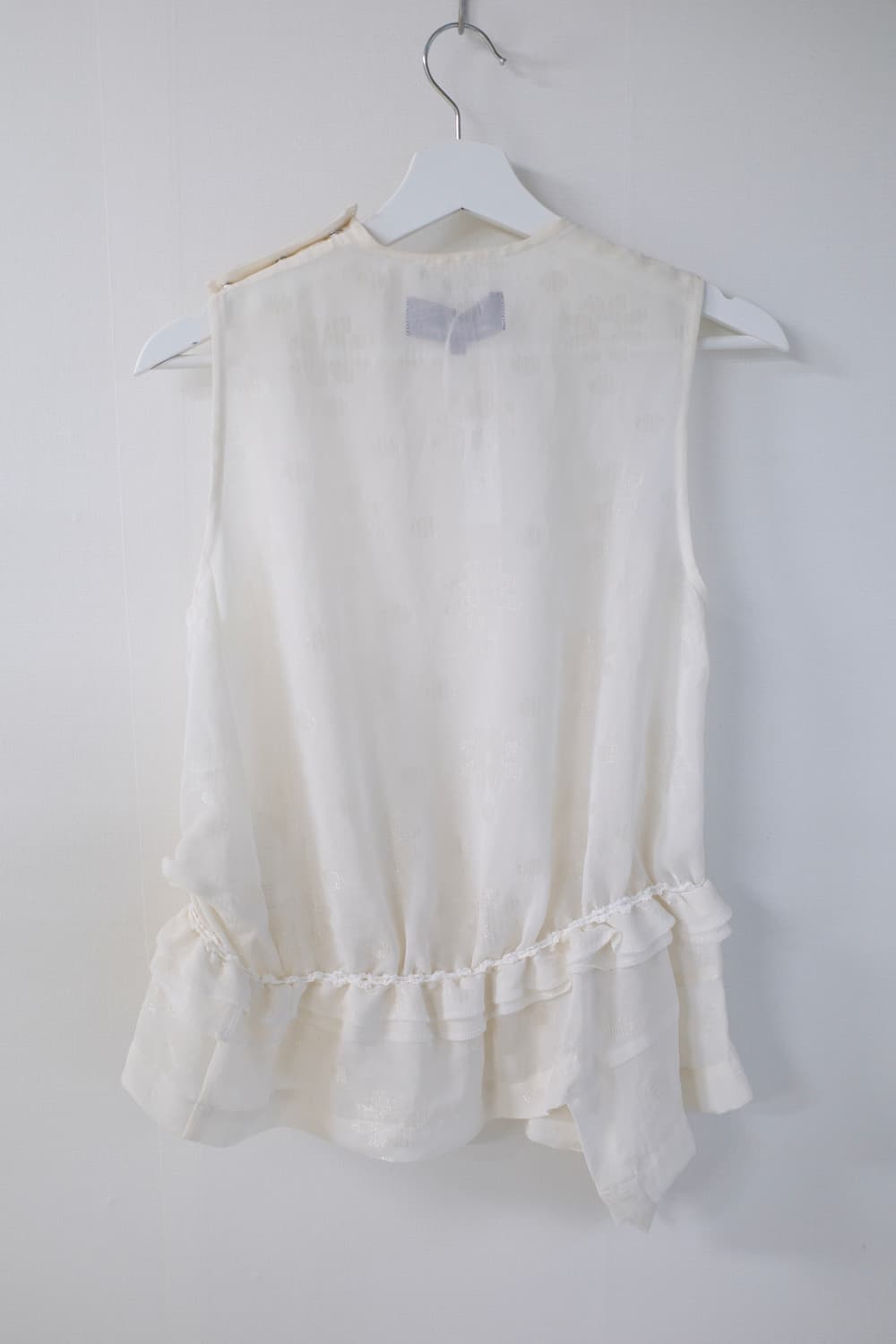 comme des garcons flower frill sleeveles 상품이미지8