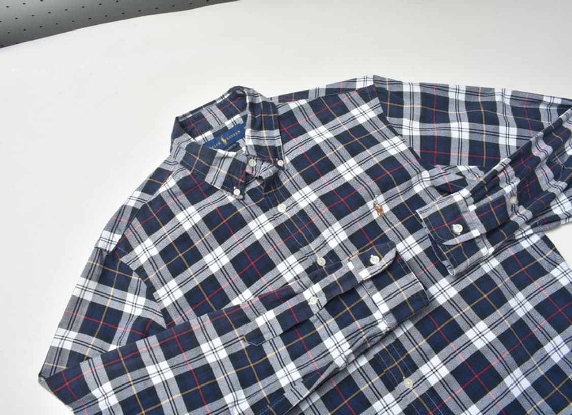 폴로 랄프로렌 체크 셔츠 남방 M N1192 상품이미지5