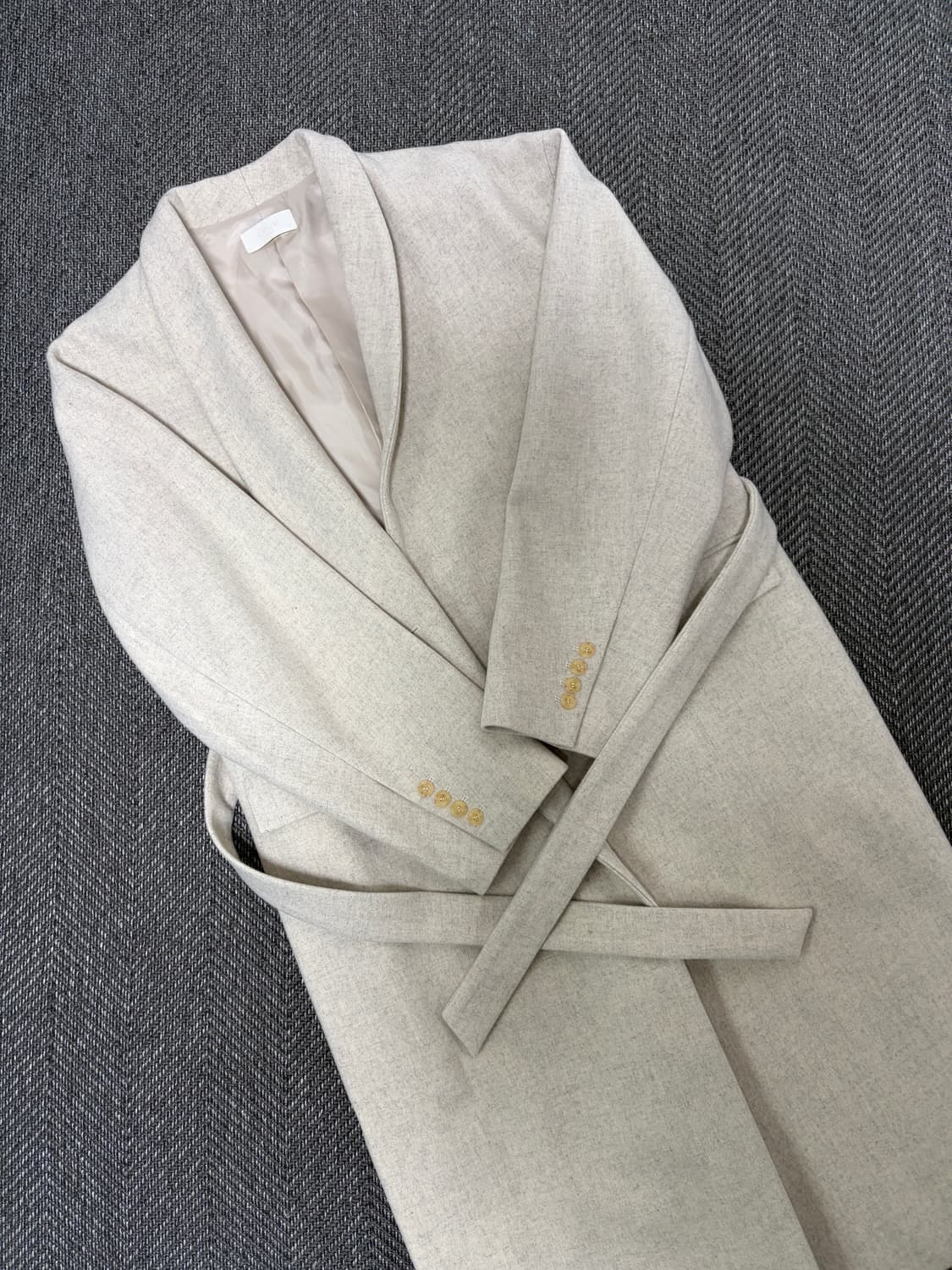 제이리움 모100% 롱코트 M 상품이미지1