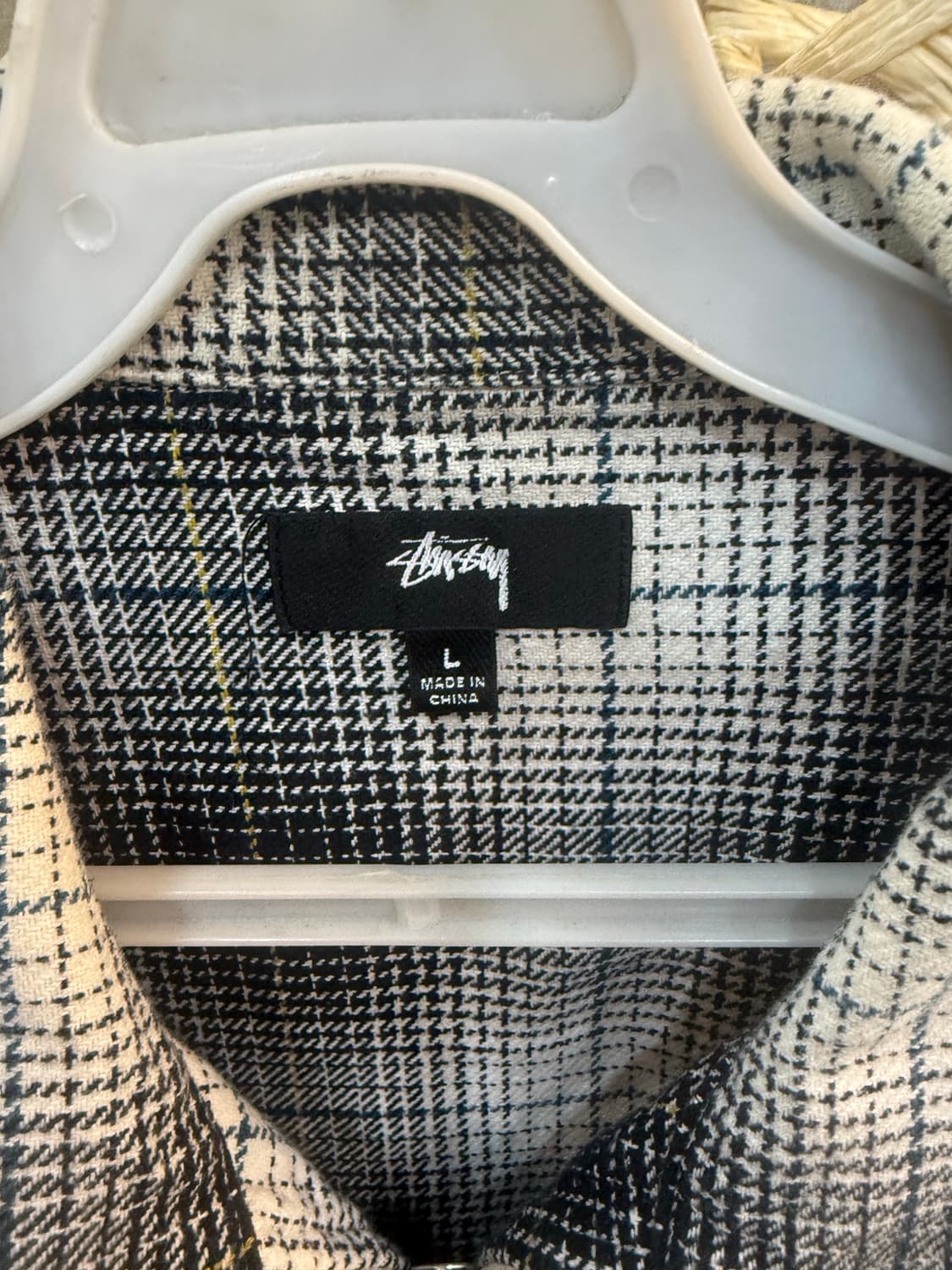 100-105 정품 스투시 트위스티트 얀 플레이트 셔츠자켓 팝니다 상품이미지2