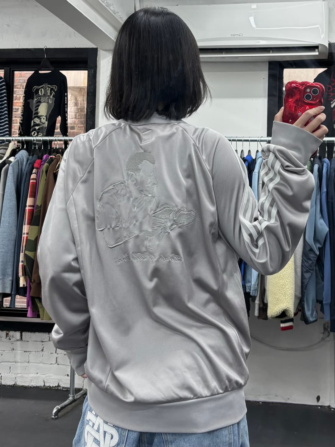 아디다스 파이어버드 실버 트랙자켓 상품이미지6